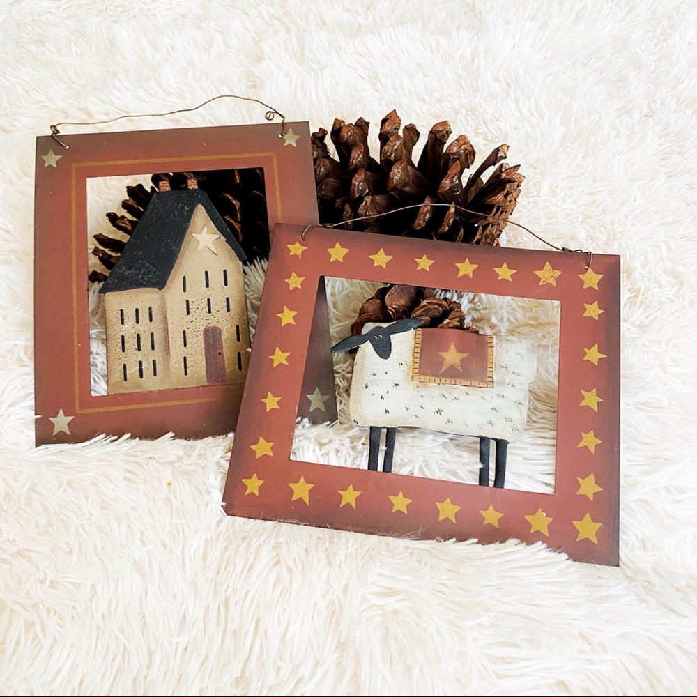 Rustic Farmhouse Style 2 Metal Signs